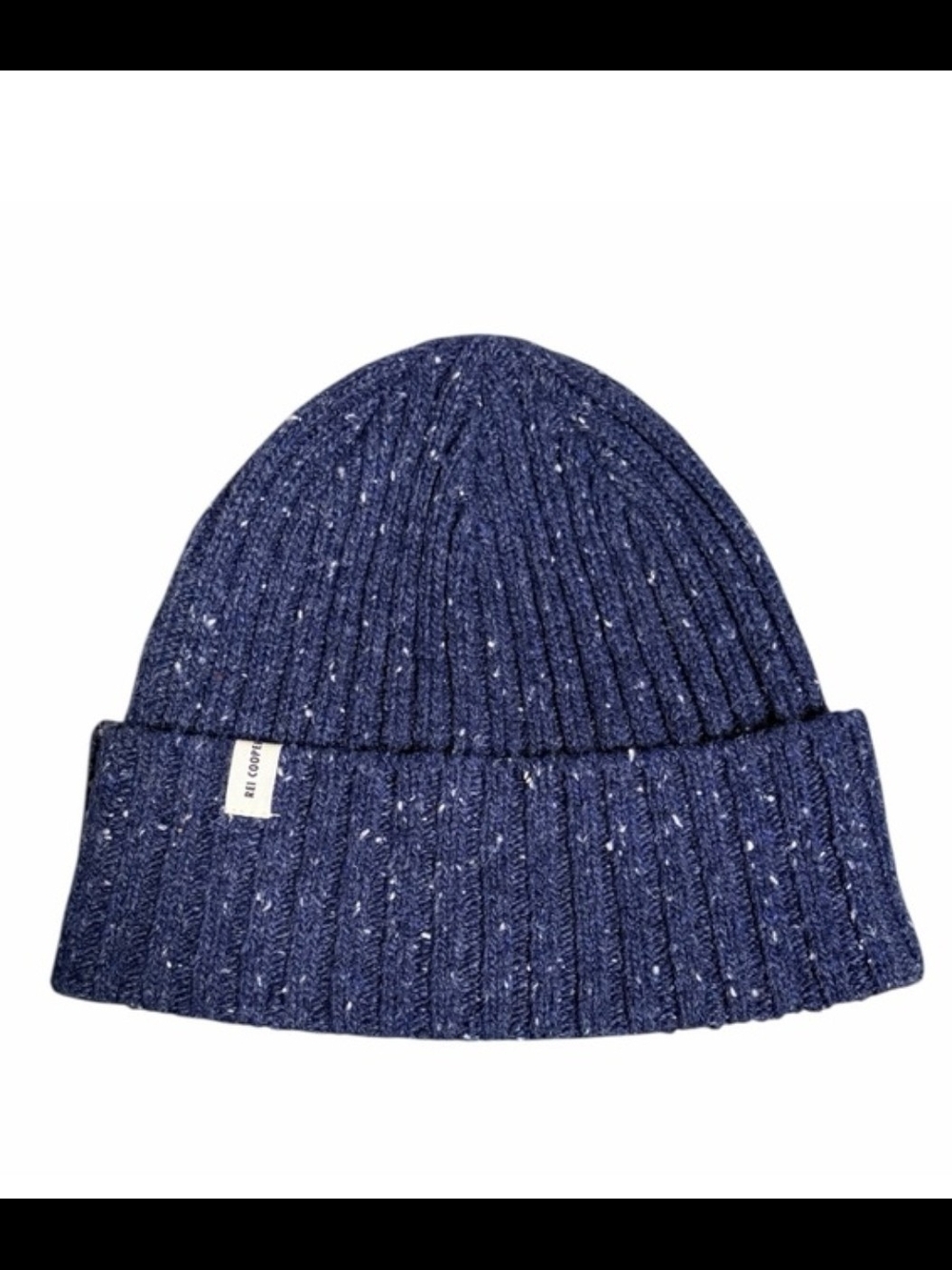 REI Co-op Navy Flecked Knit Beanie